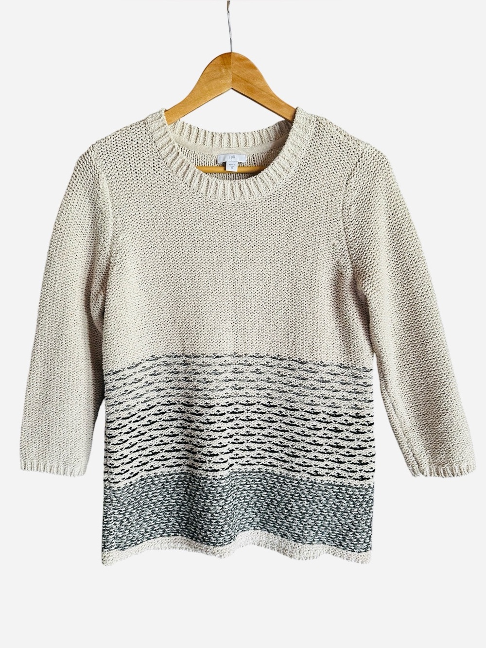J.Jill Sweater 3/4 Sleeves XS